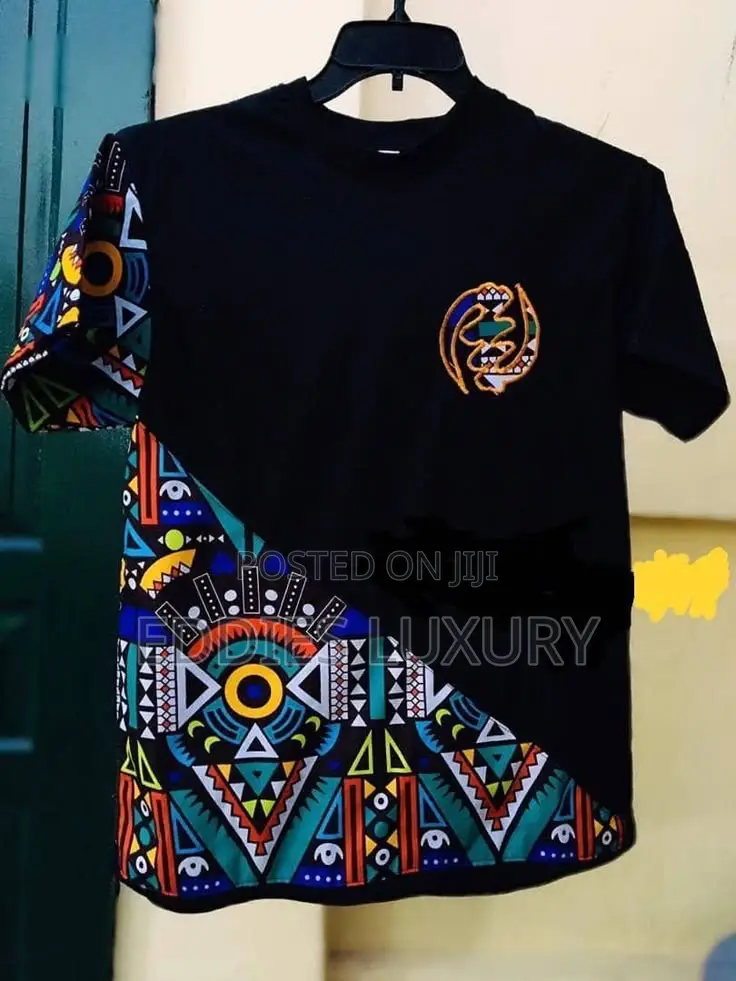 Outstanding African Print T-Shirt for Men