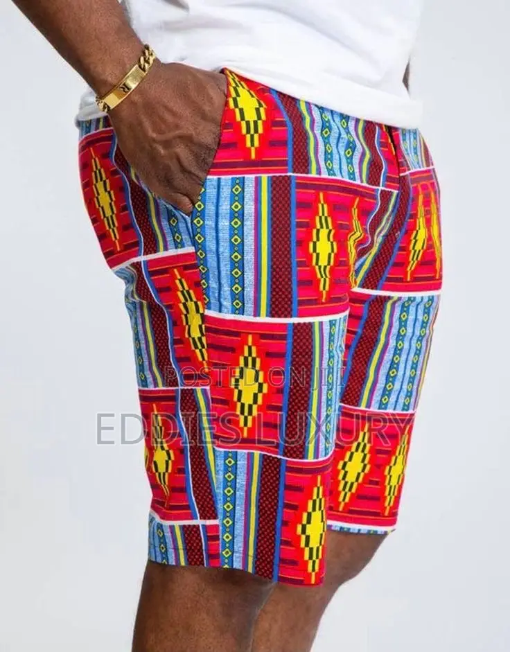 Exclusive Ankara Shorts for Men