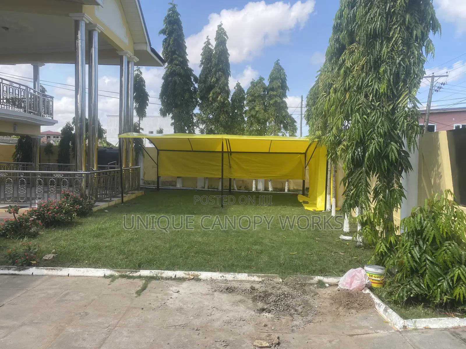 Carport for Sitting Area
