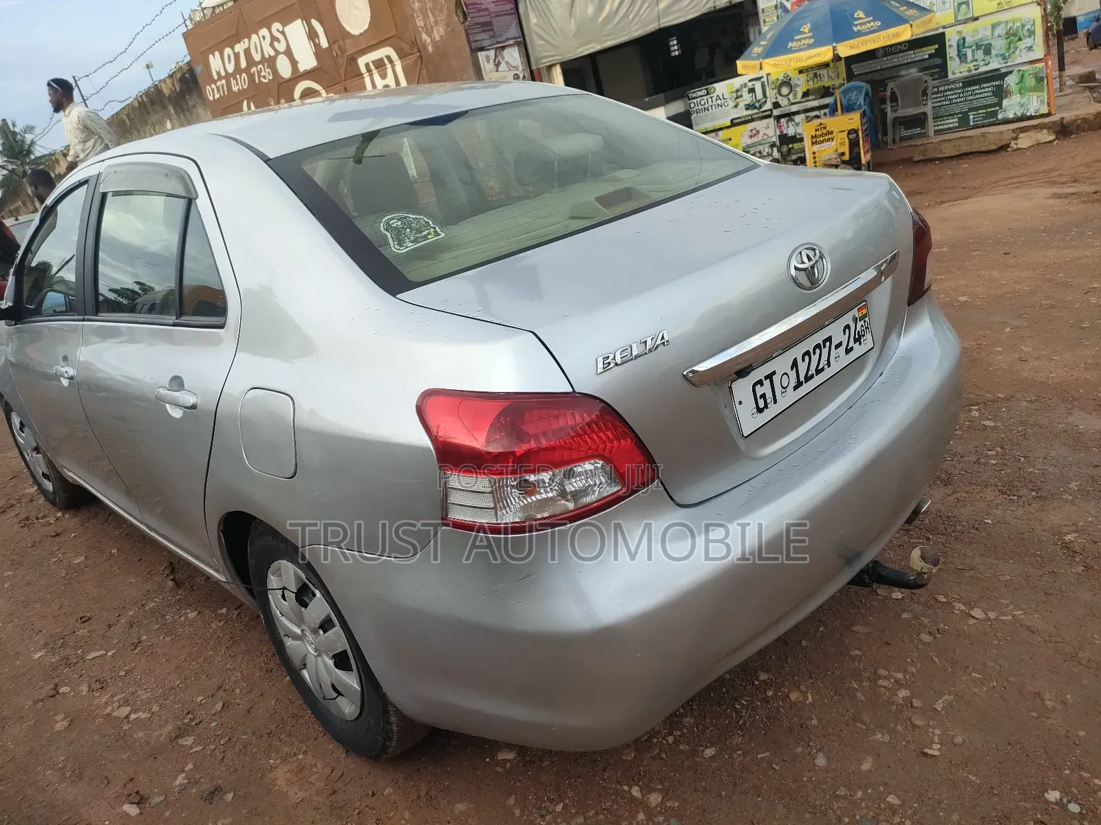Toyota Belta 2010 Silver