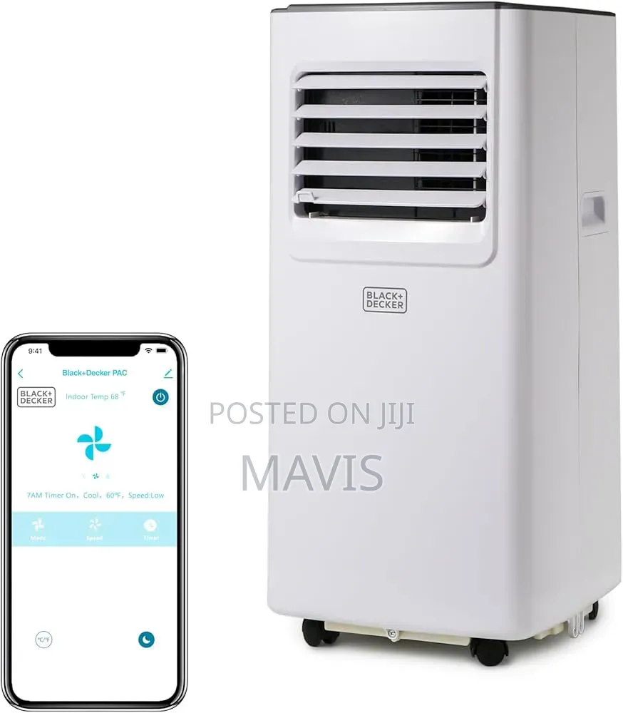 Black+Dark Smart Portable Air Conditioners 14000 Btu