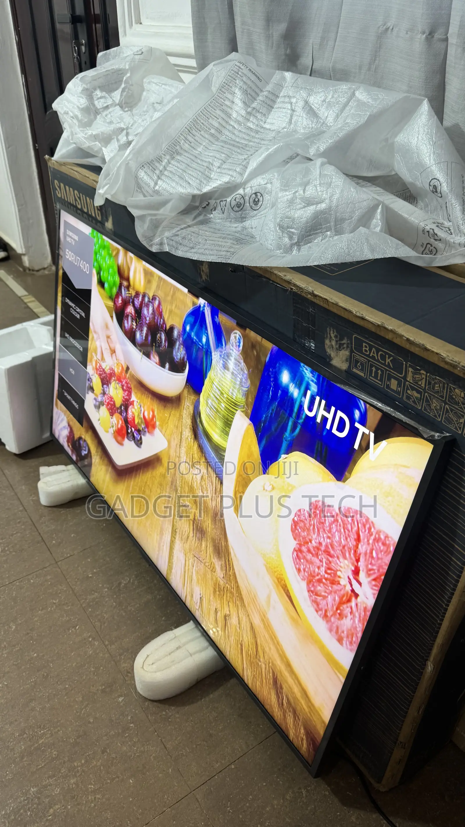 Brand New 50” Samsung Uhd Smart Tv (Free Delivery)