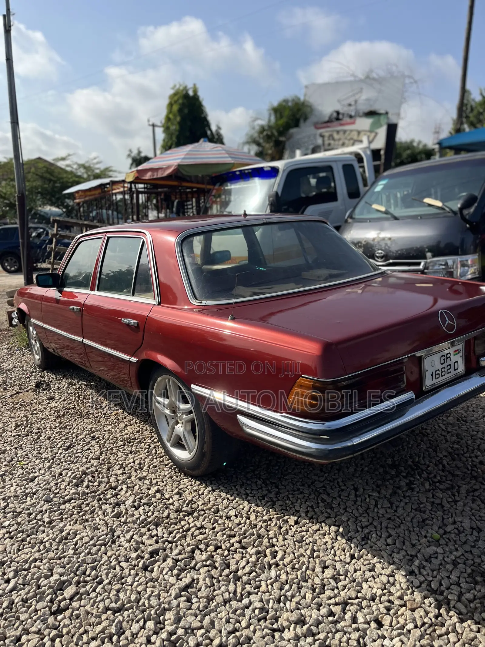 Mercedes-Benz S-Class 1989 Red