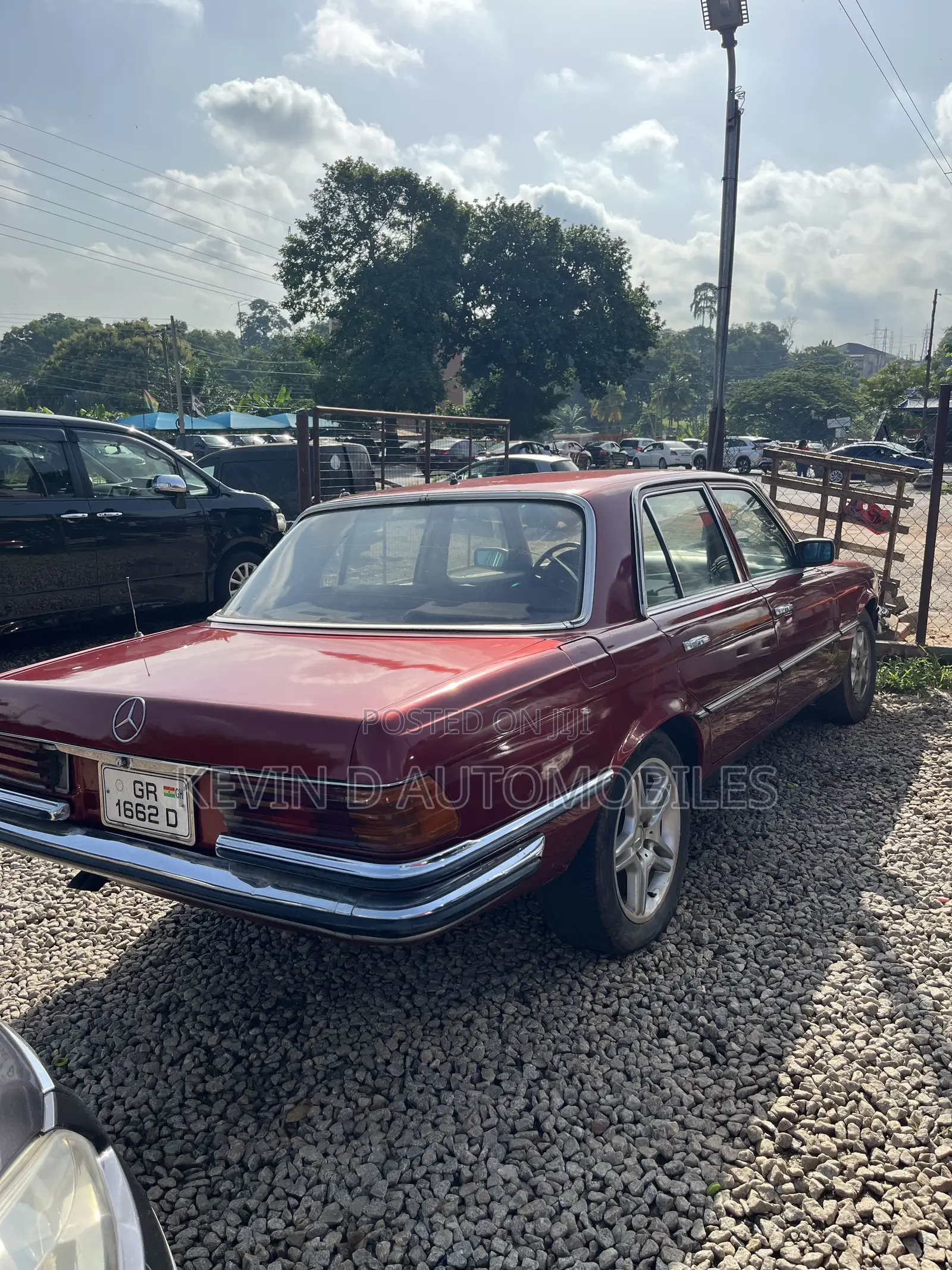 Mercedes-Benz S-Class 1989 Red