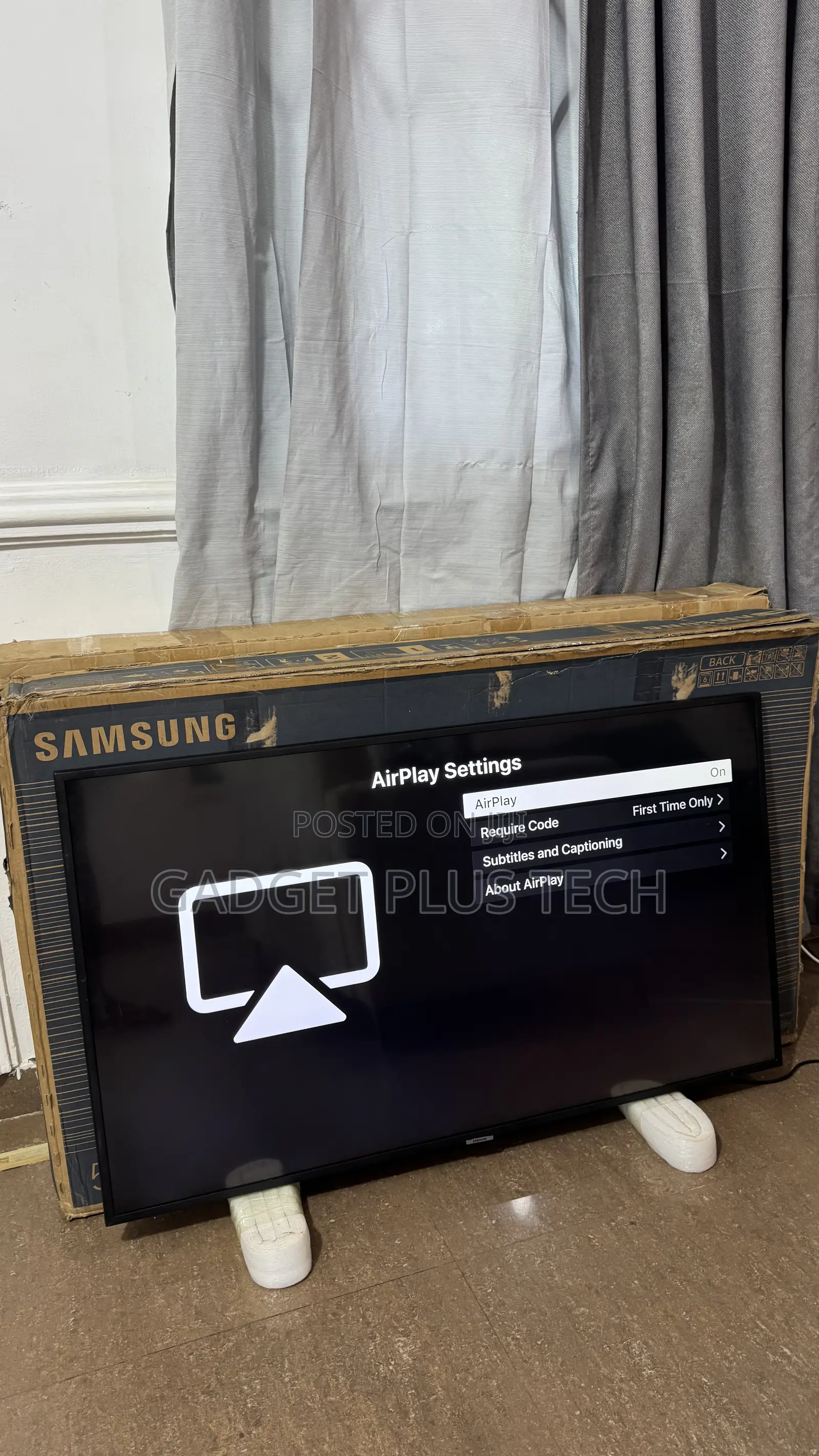 Home Used 50” Samsung Uhd Smart Tv (Free Delivery)