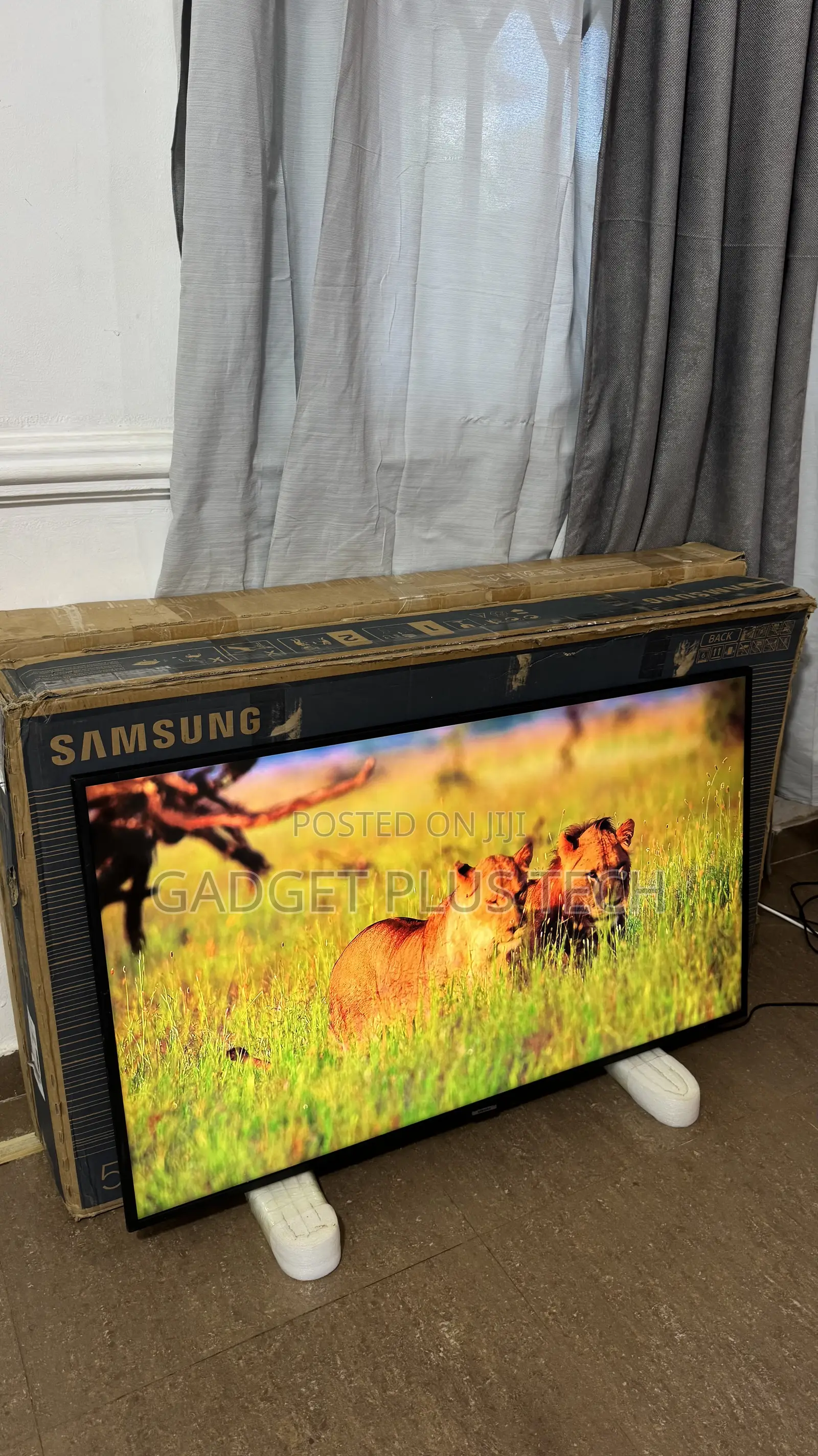 Home Used 50” Samsung Uhd Smart Tv (Free Delivery)