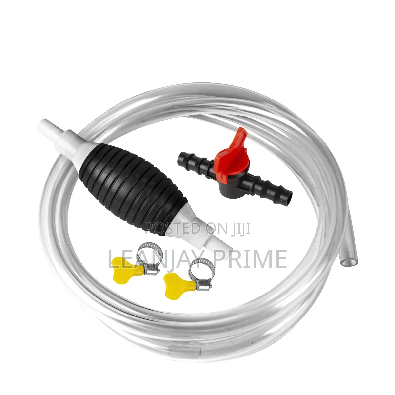 Manual Fuel Transfer Pump Kit | Petrol, Diesel Water Siphon Hose