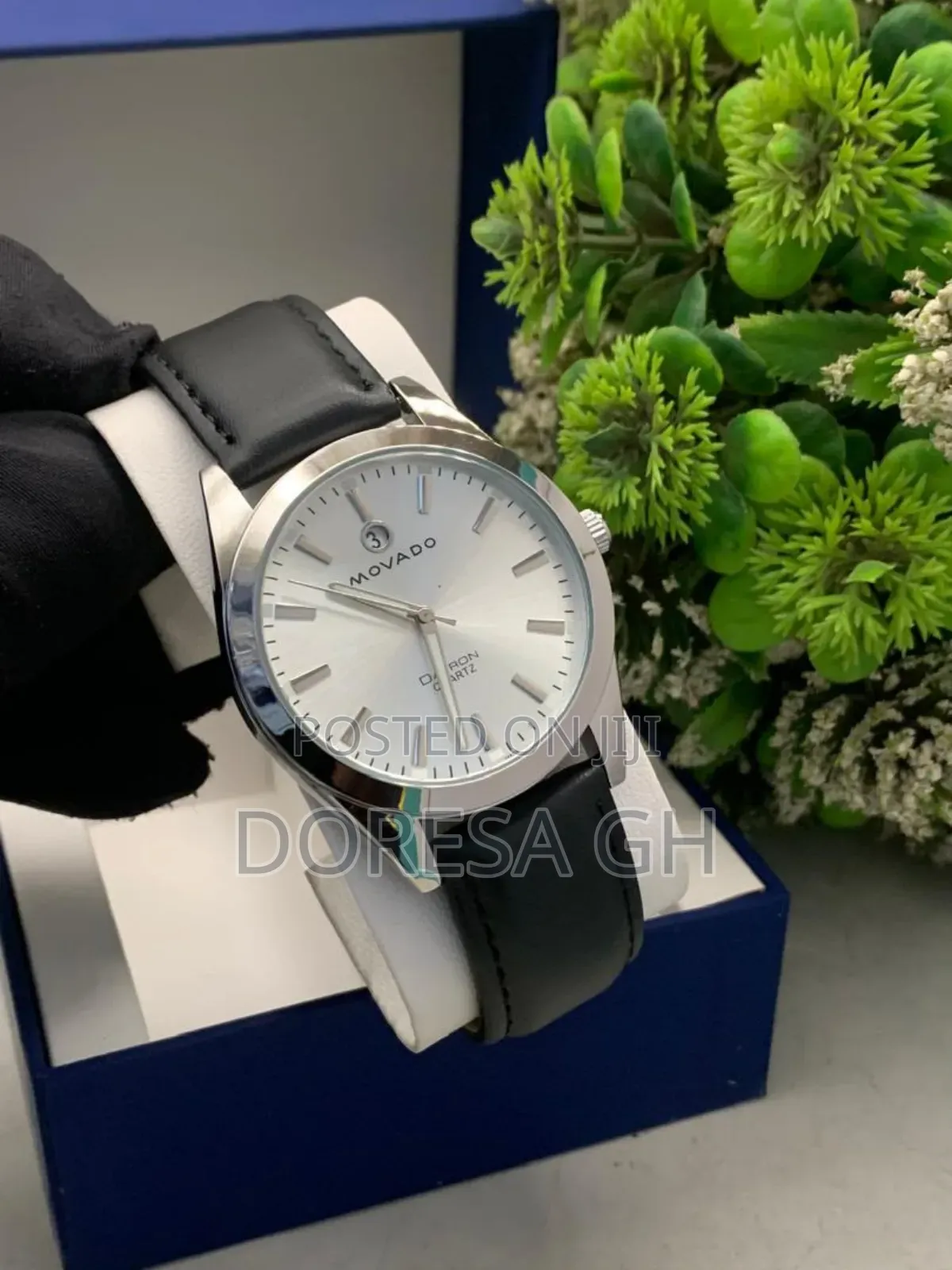 Movado Leather Watch for Men – Classic Everyday Timepiece