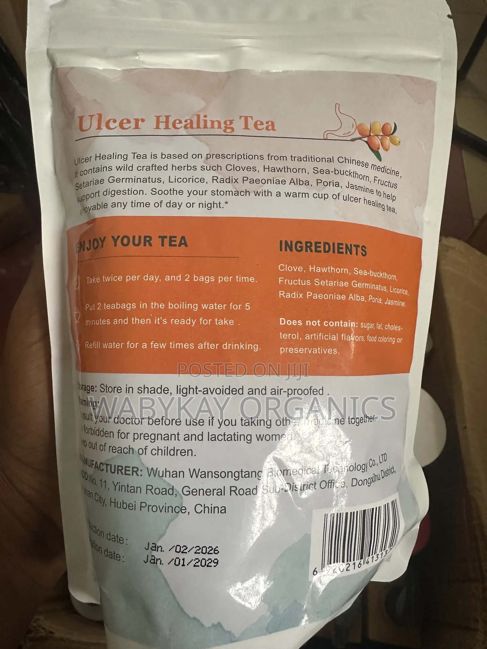 Ulcer Healing Tea 30 Teabags