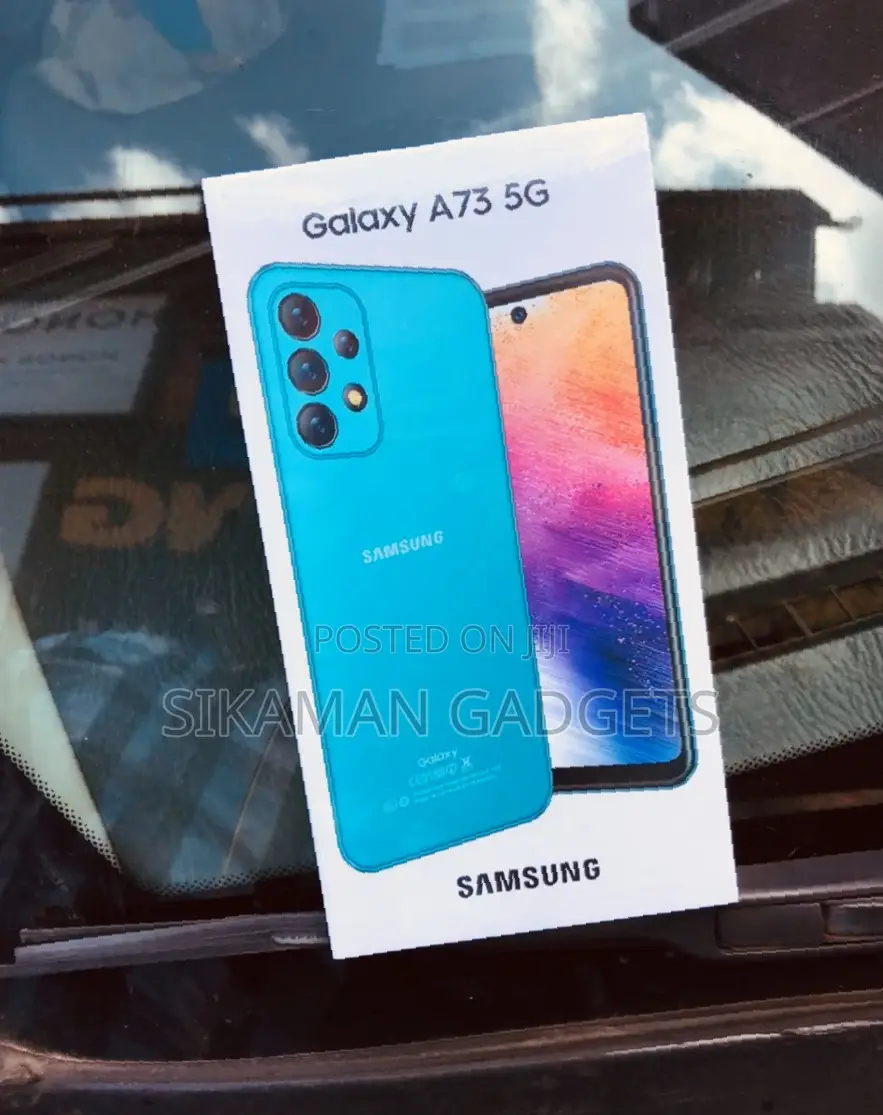 New Samsung Galaxy A73 5G 256 GB Black