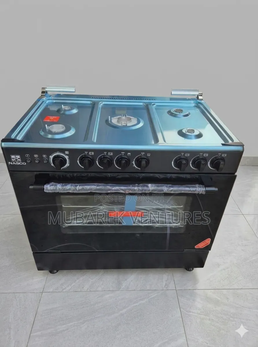 Nasco 5 Burner Gas Cooker With Grill