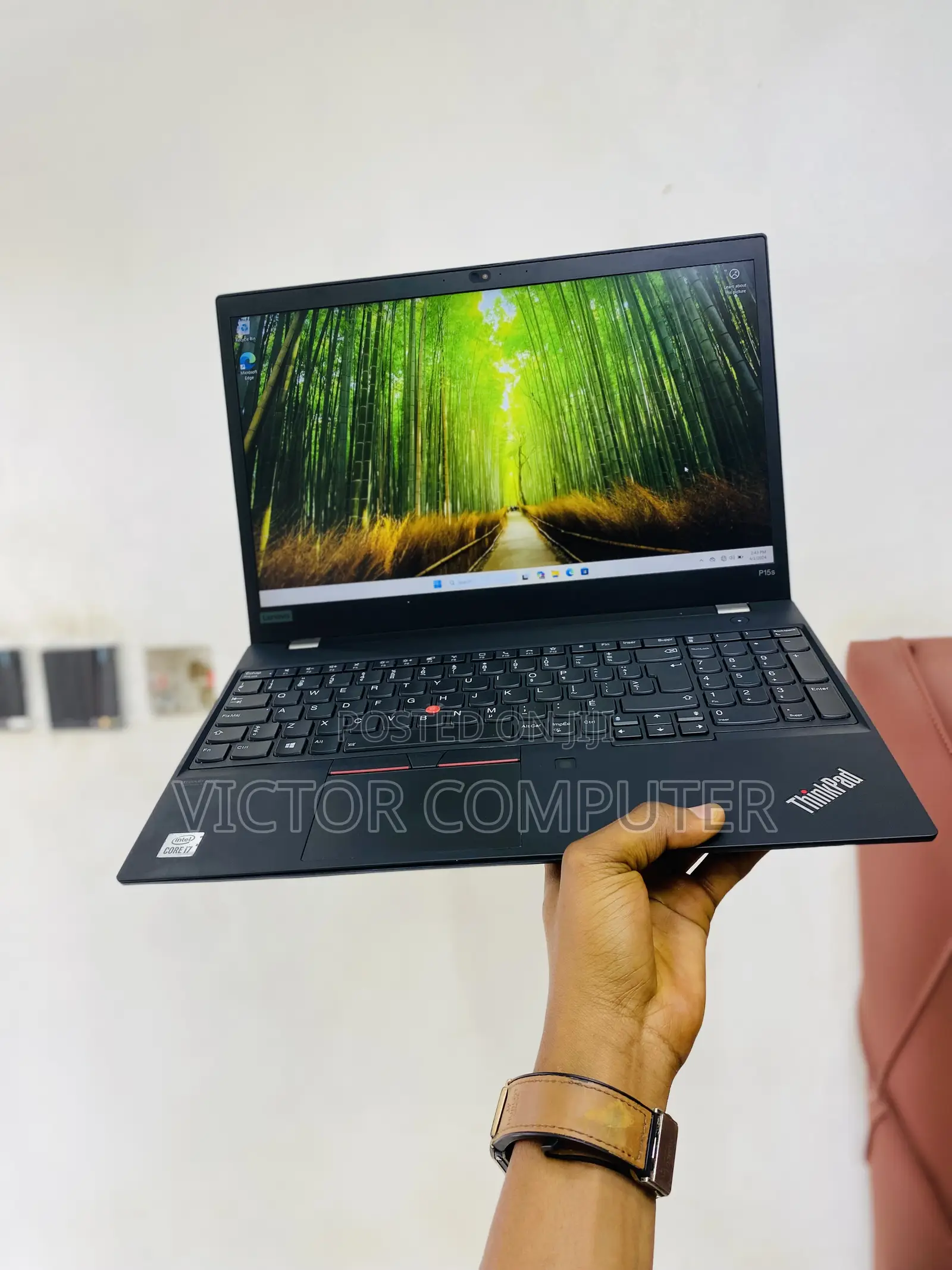 Laptop Lenovo ThinkPad P15s 16GB Intel Core i7 SSD 512GB