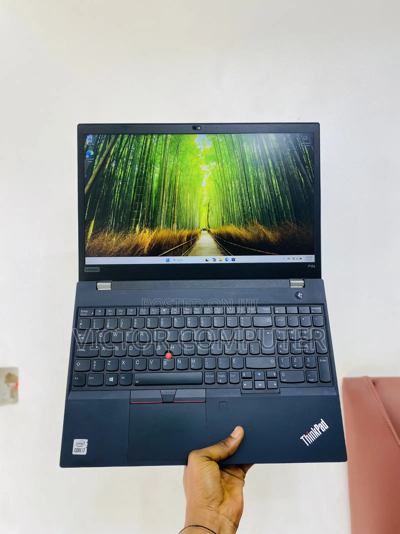 Laptop Lenovo ThinkPad P15s 16GB Intel Core i7 SSD 512GB