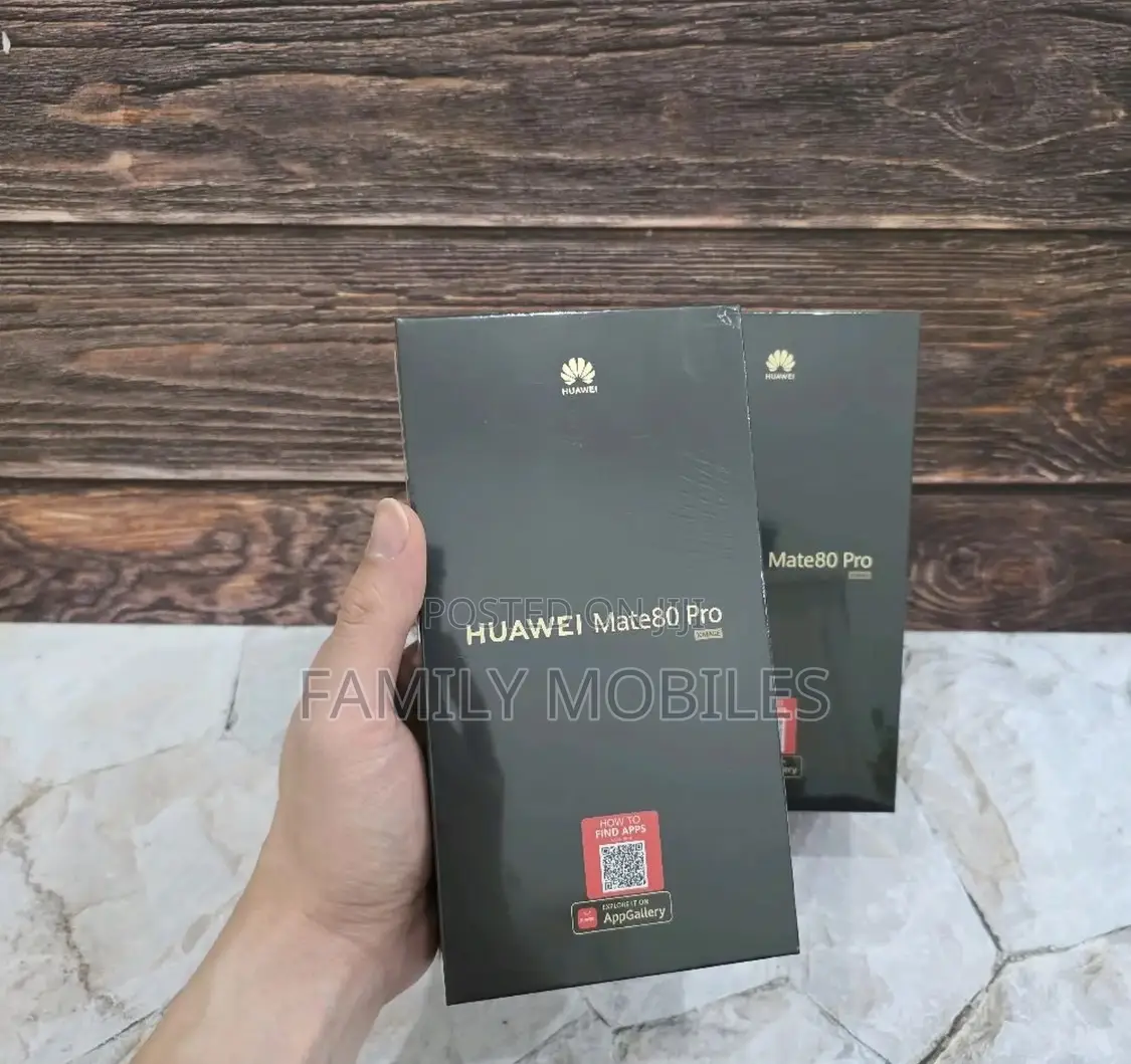 New Huawei Mate 80 Pro 5G 512 GB Black