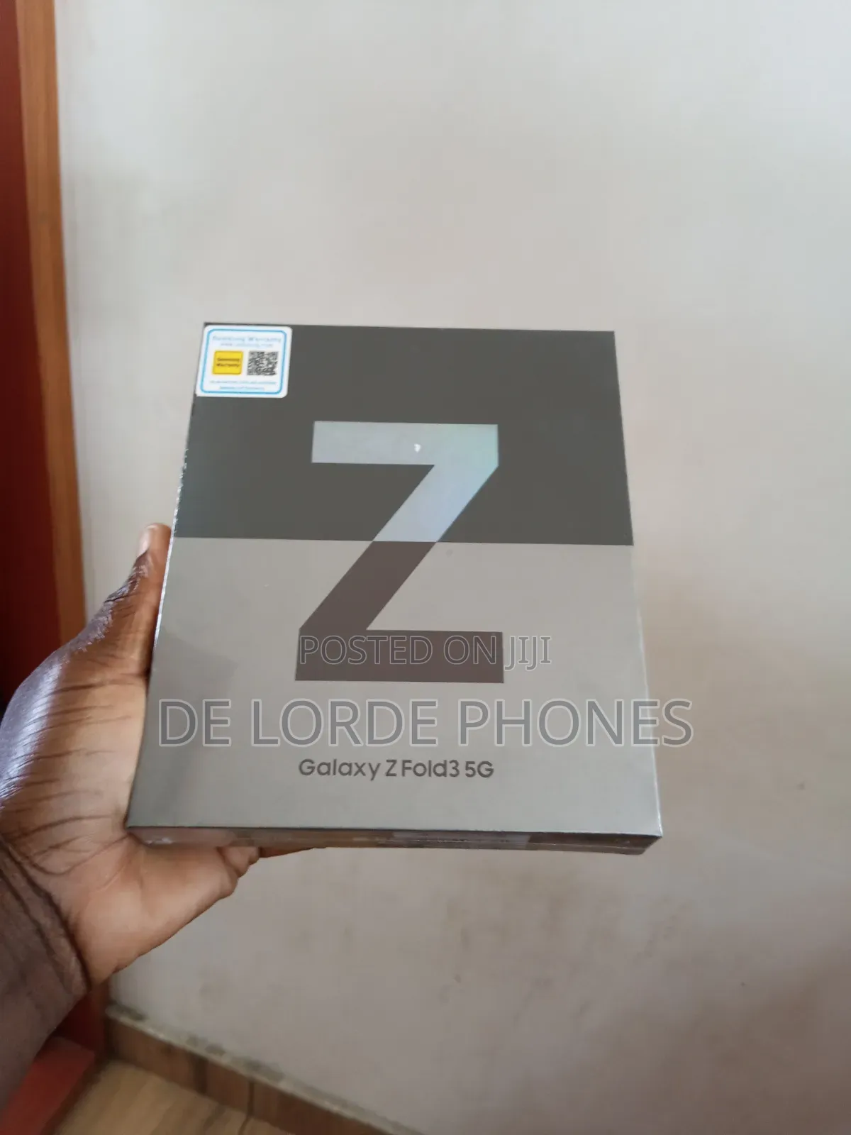 New Samsung Galaxy Z Fold 3 256 GB Black