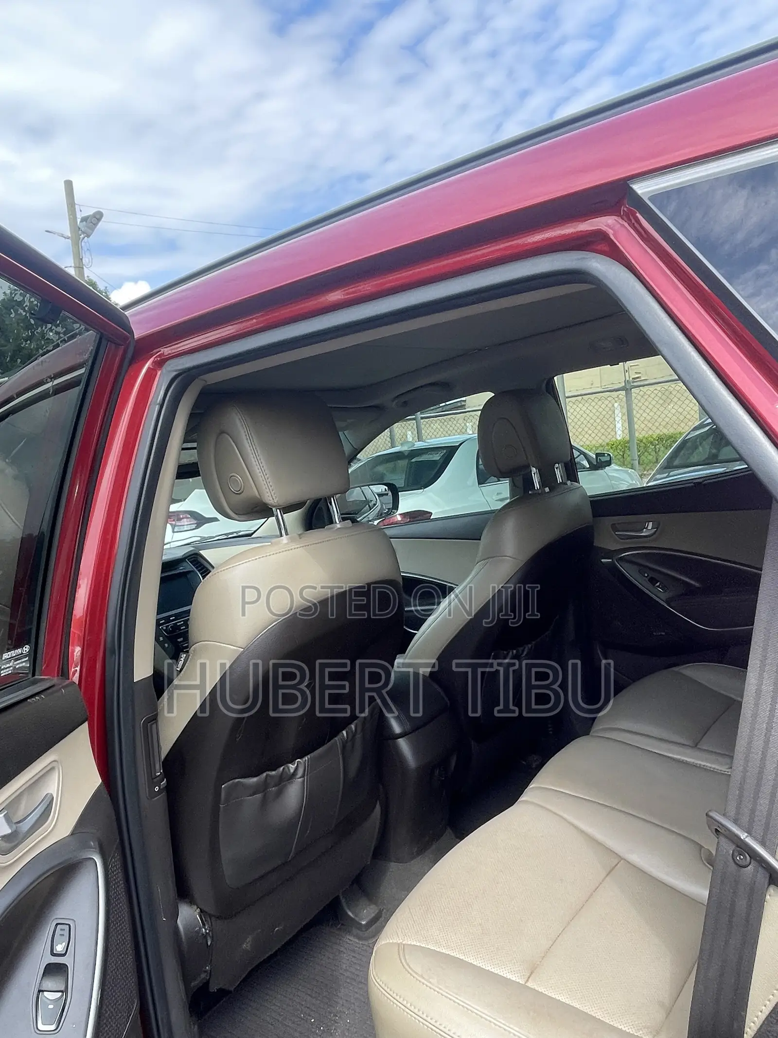Hyundai Santa Fe 2017 Red