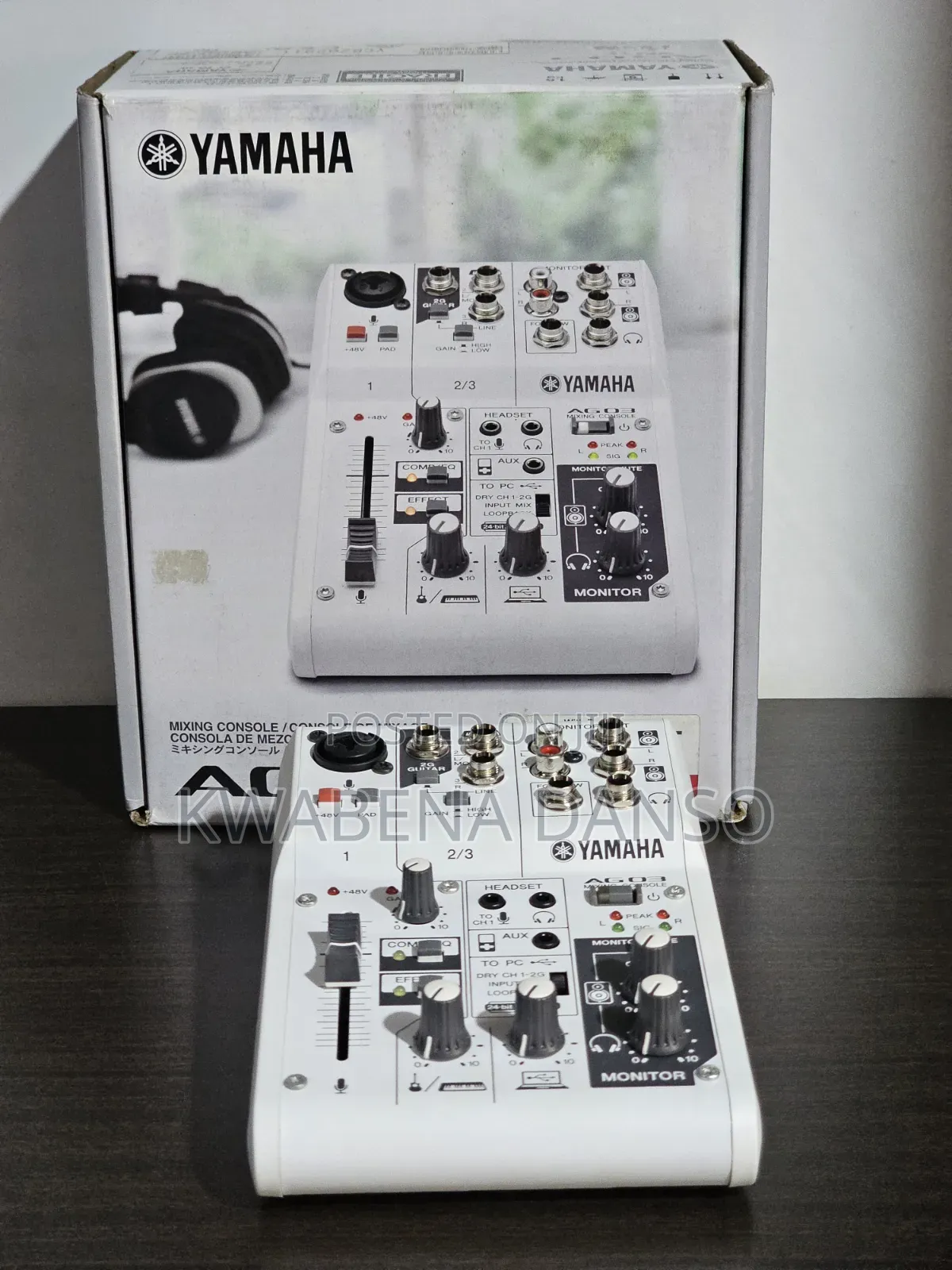 Yamaha Ag03 Mixing Console