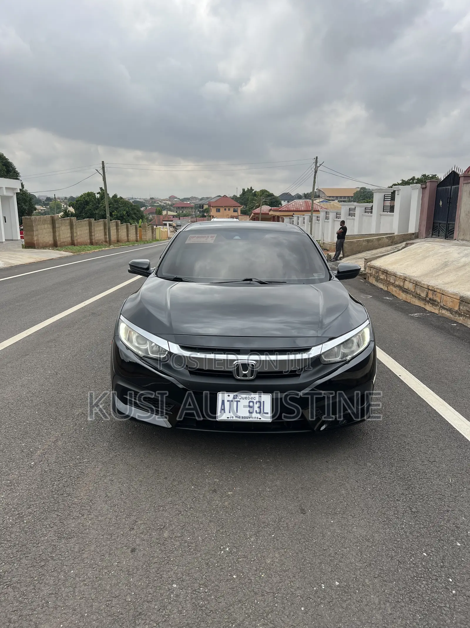 Honda Civic EX-L 2dr Coupe (1.5L 4cyl) 2016 Black