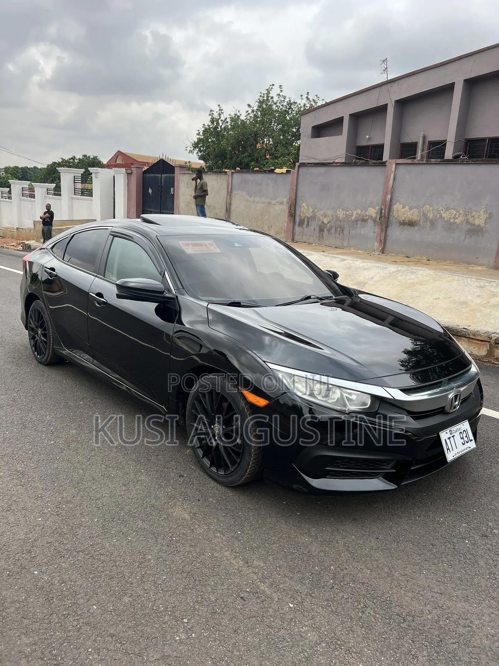 Honda Civic EX-L 2dr Coupe (1.5L 4cyl) 2016 Black