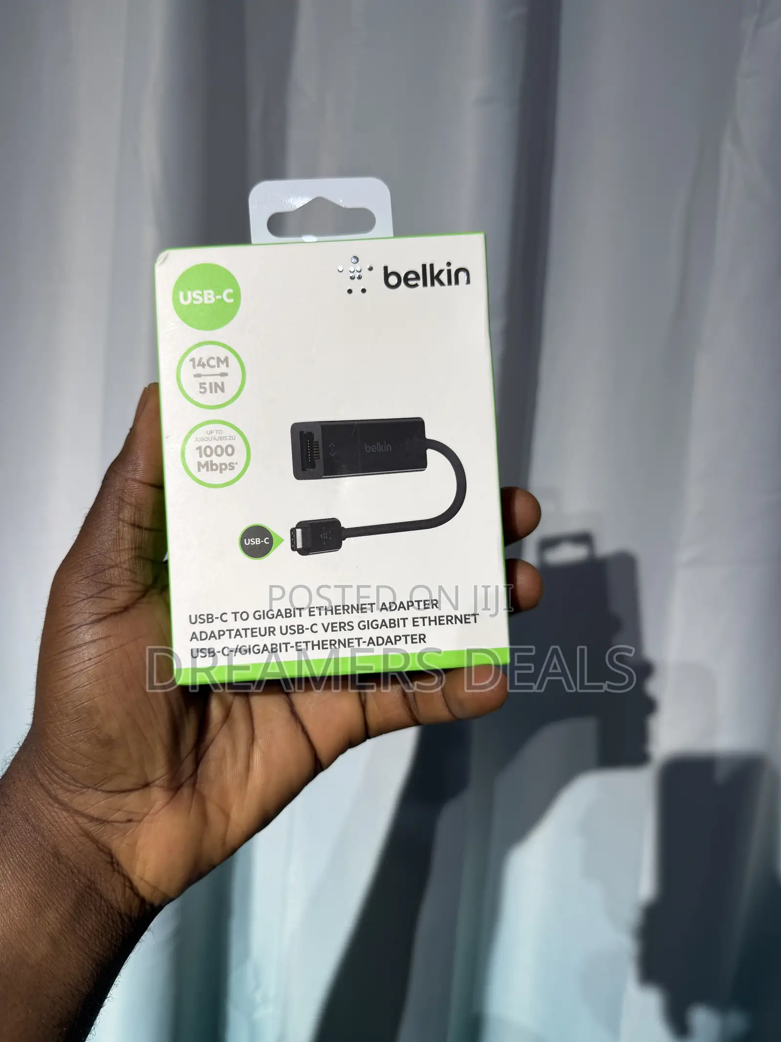 Usb-C to Gigabit Ethernet Adapter