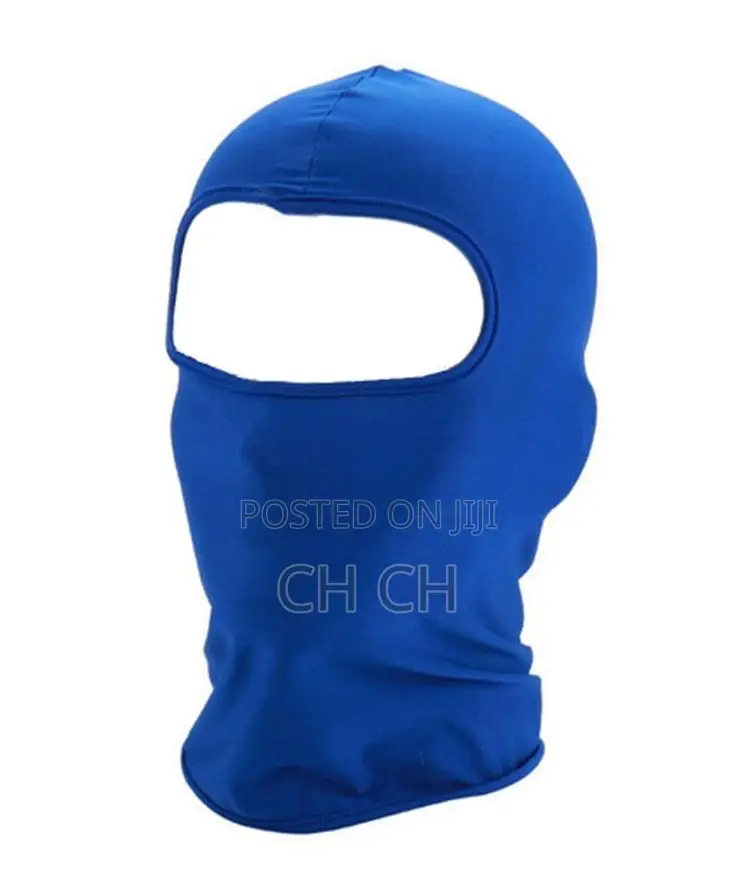 New Blue Face Mask Balaclava Stretchy Ski Mask Wear