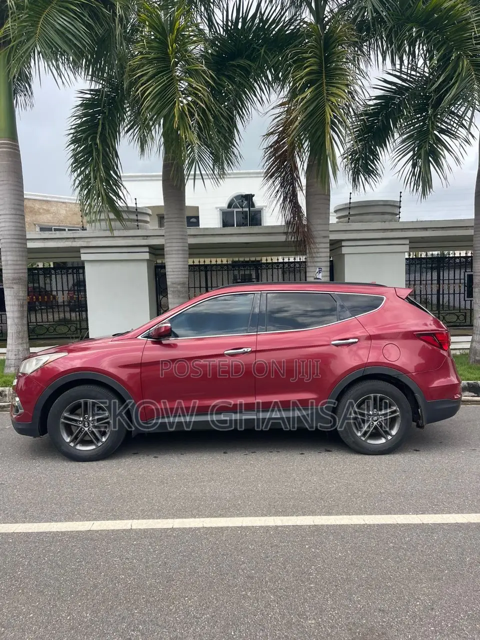 Hyundai Santa Fe SE Ultimate FWD 2018 Red