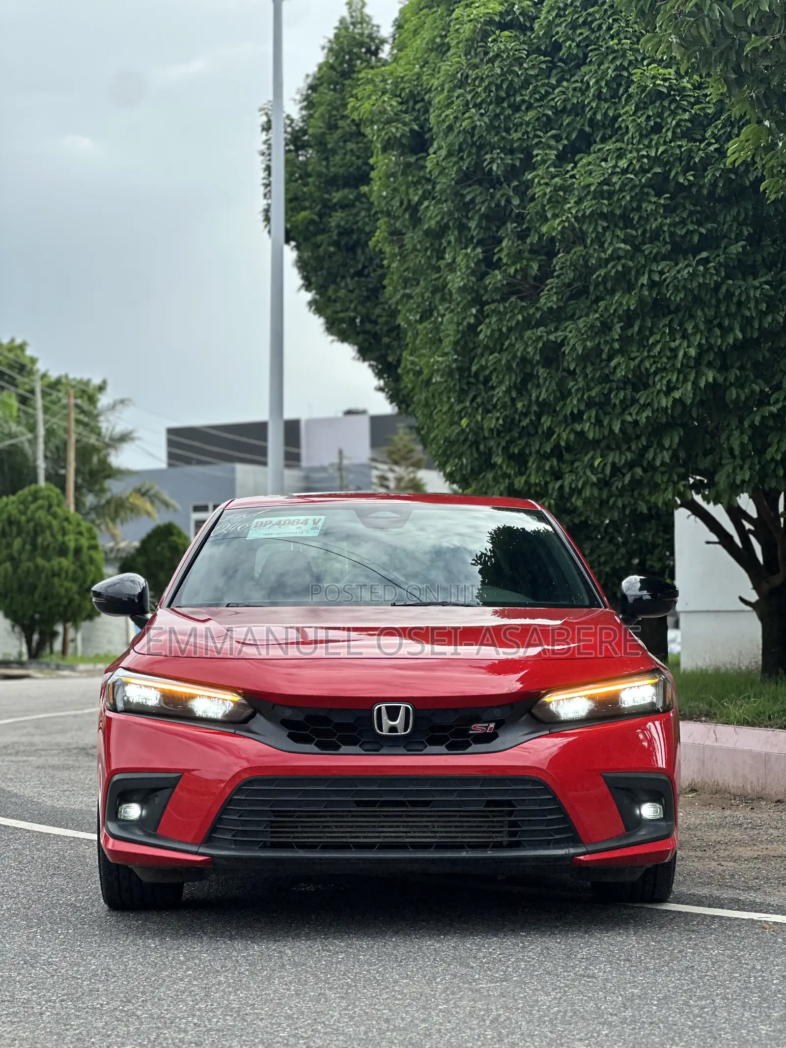 Honda Civic Sport Manual 2023 Red