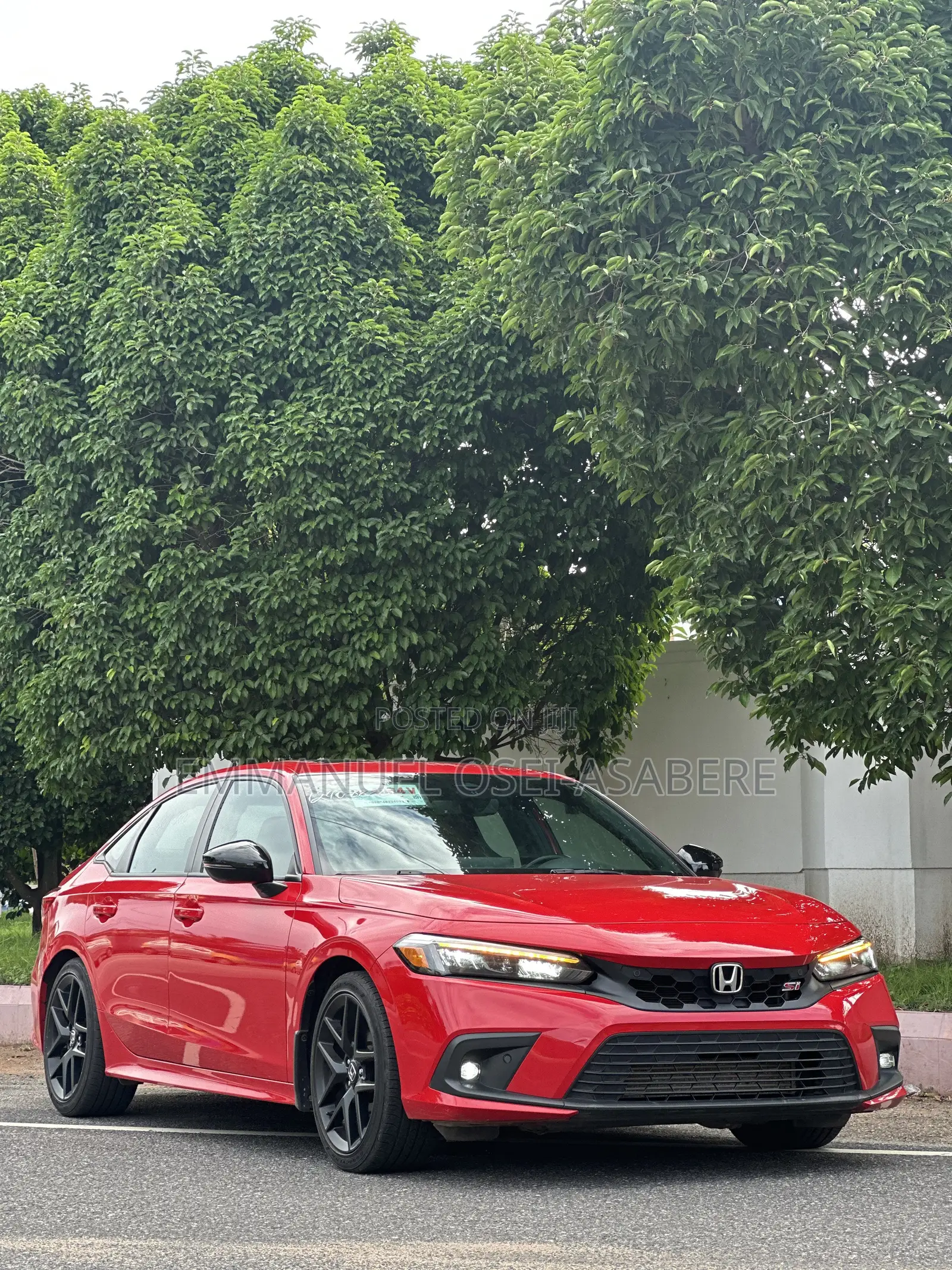 Honda Civic Sport Manual 2023 Red