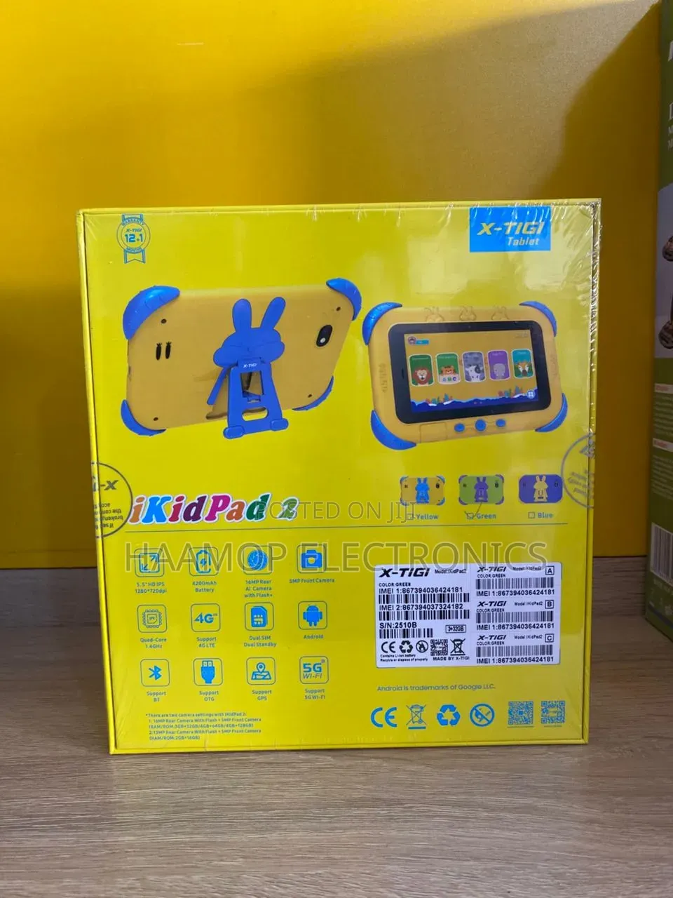 New X-tigi Kids Tab 32 GB Green
