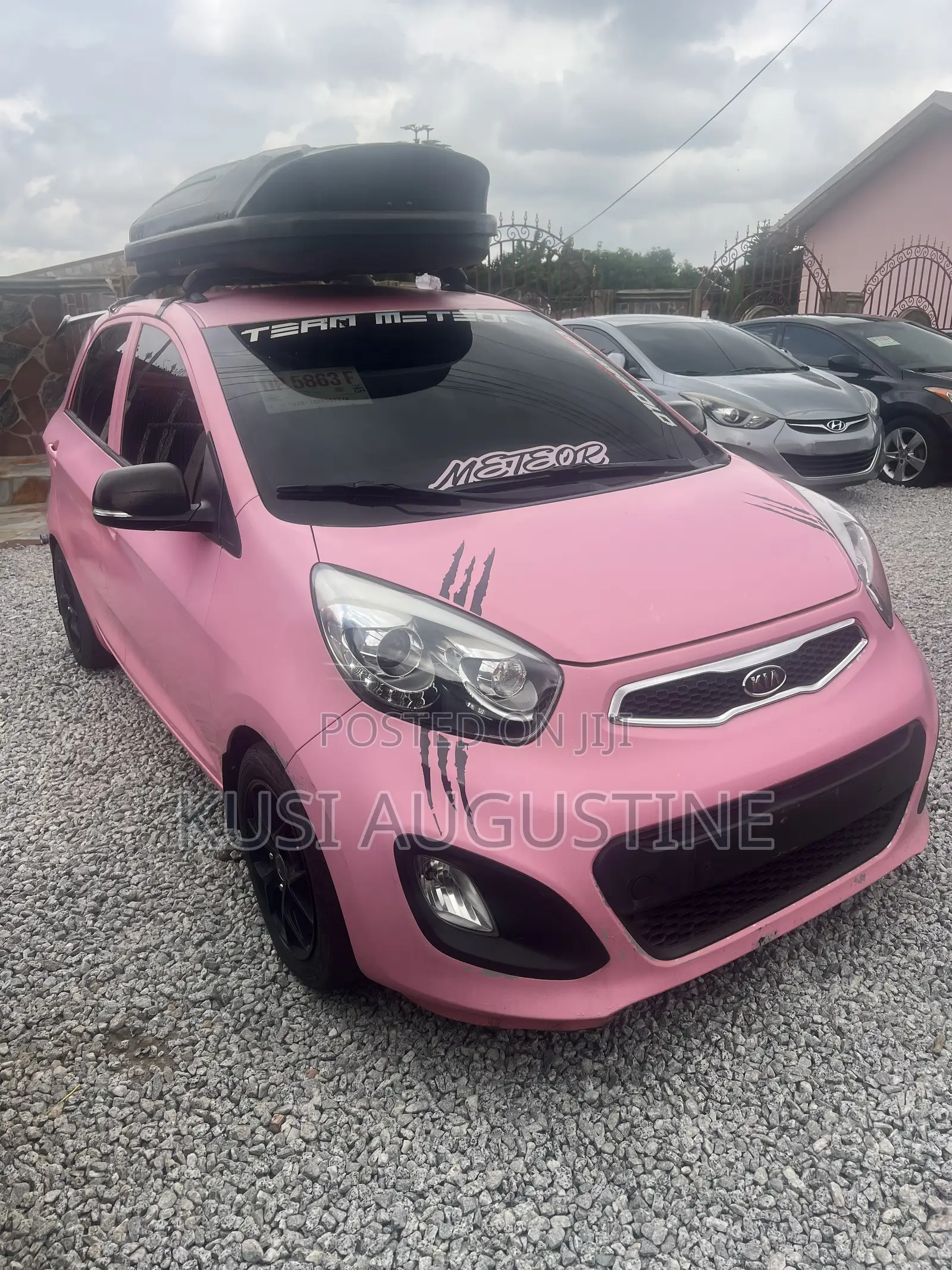 Kia Morning 2014 Pink