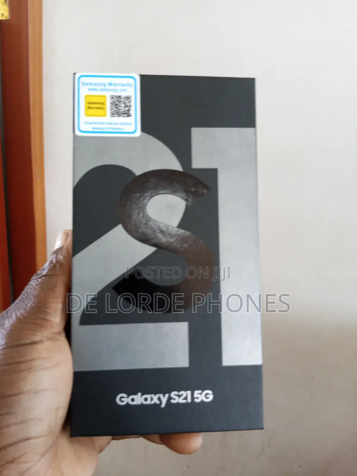New Samsung Galaxy S21 5G 256 GB Black