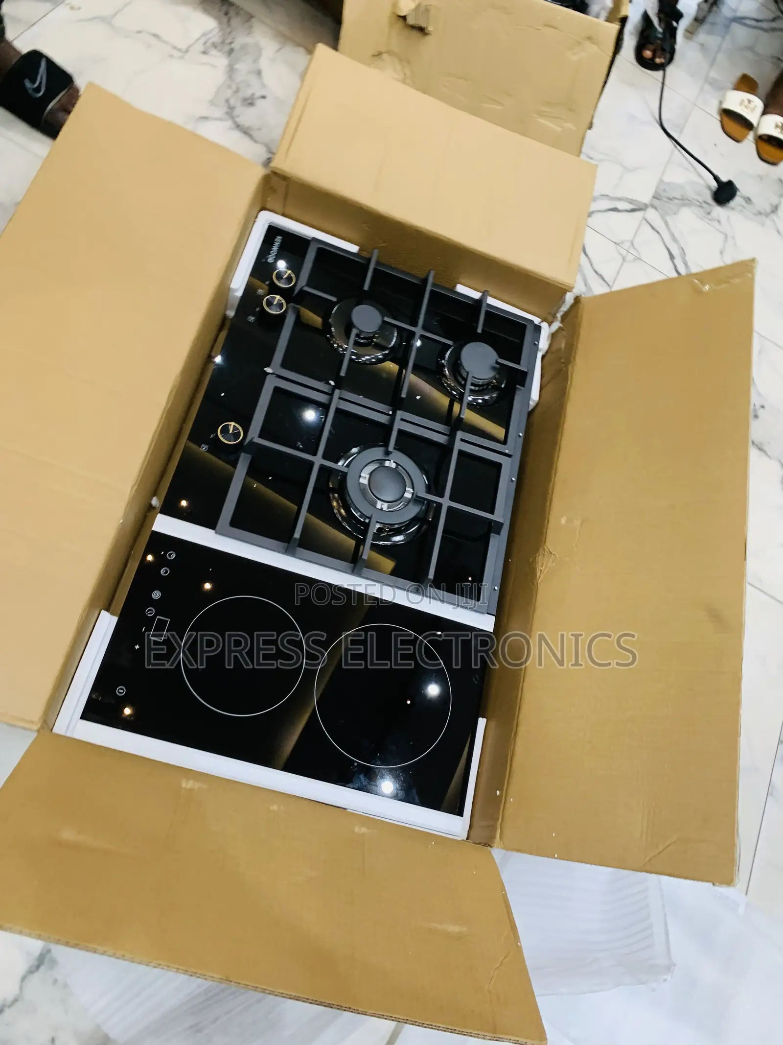 Lovely New Built in Kenwood Gas Electric Cooker Built in 90cm 3-2