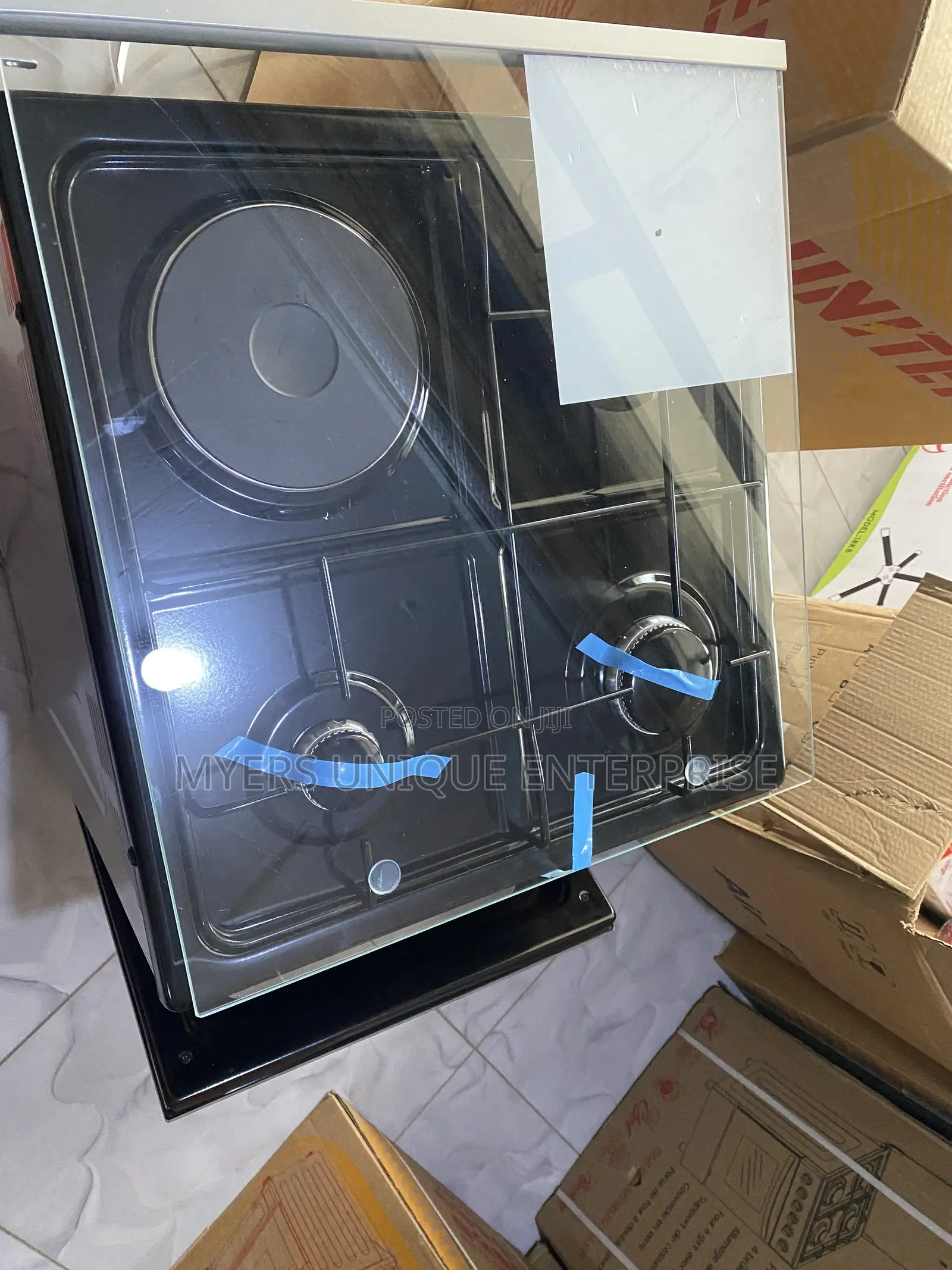 Unitek 3 Burner+1hot Plate Cooker