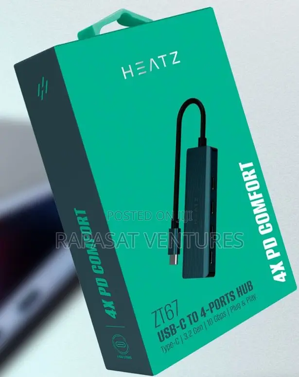 Type-C to 4 Ports Hub Zt67