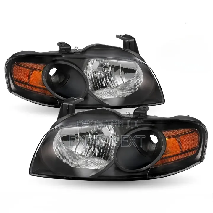 Nissan Sentra 2004 - 2006 Halogen Headlight Black