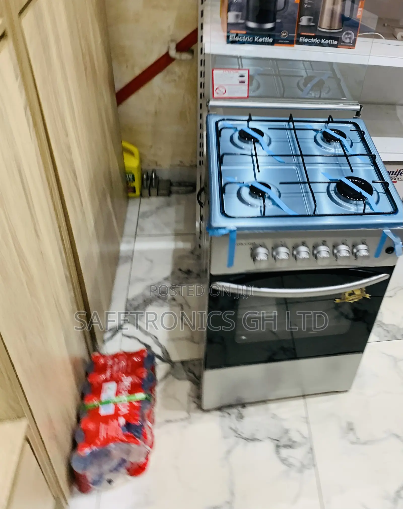 Just Purchase Volcano Gas Oven 4 Burner Manual Ignition – 50x50cm