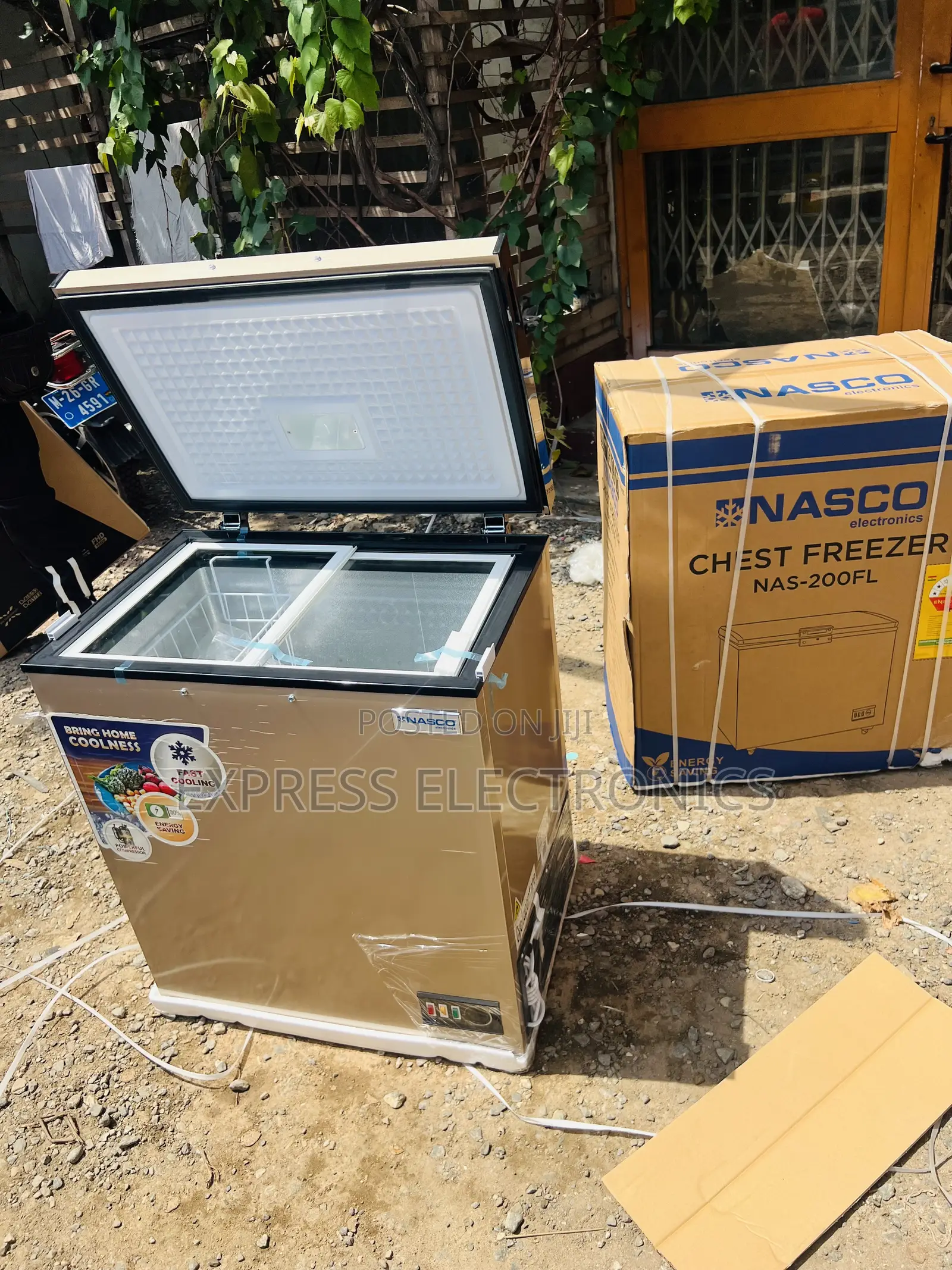 Place Your Order for Chest Freezer Single Door 150l Gold