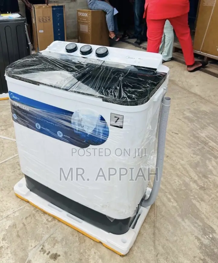 Latest and Durable Midea 7kg Semi-Auto Washing Machine.