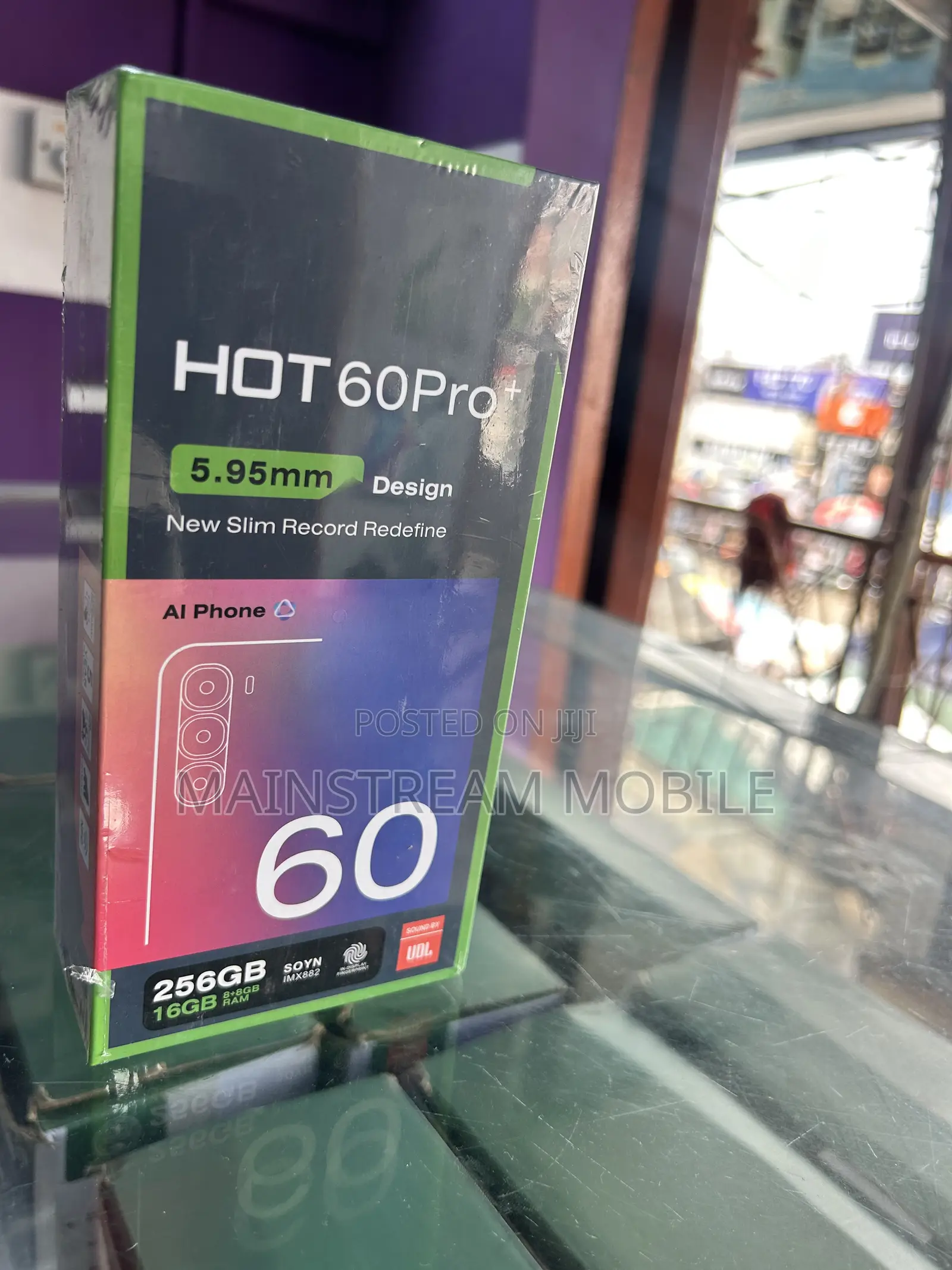 New Infinix Hot 60 Pro+ 256 GB Black
