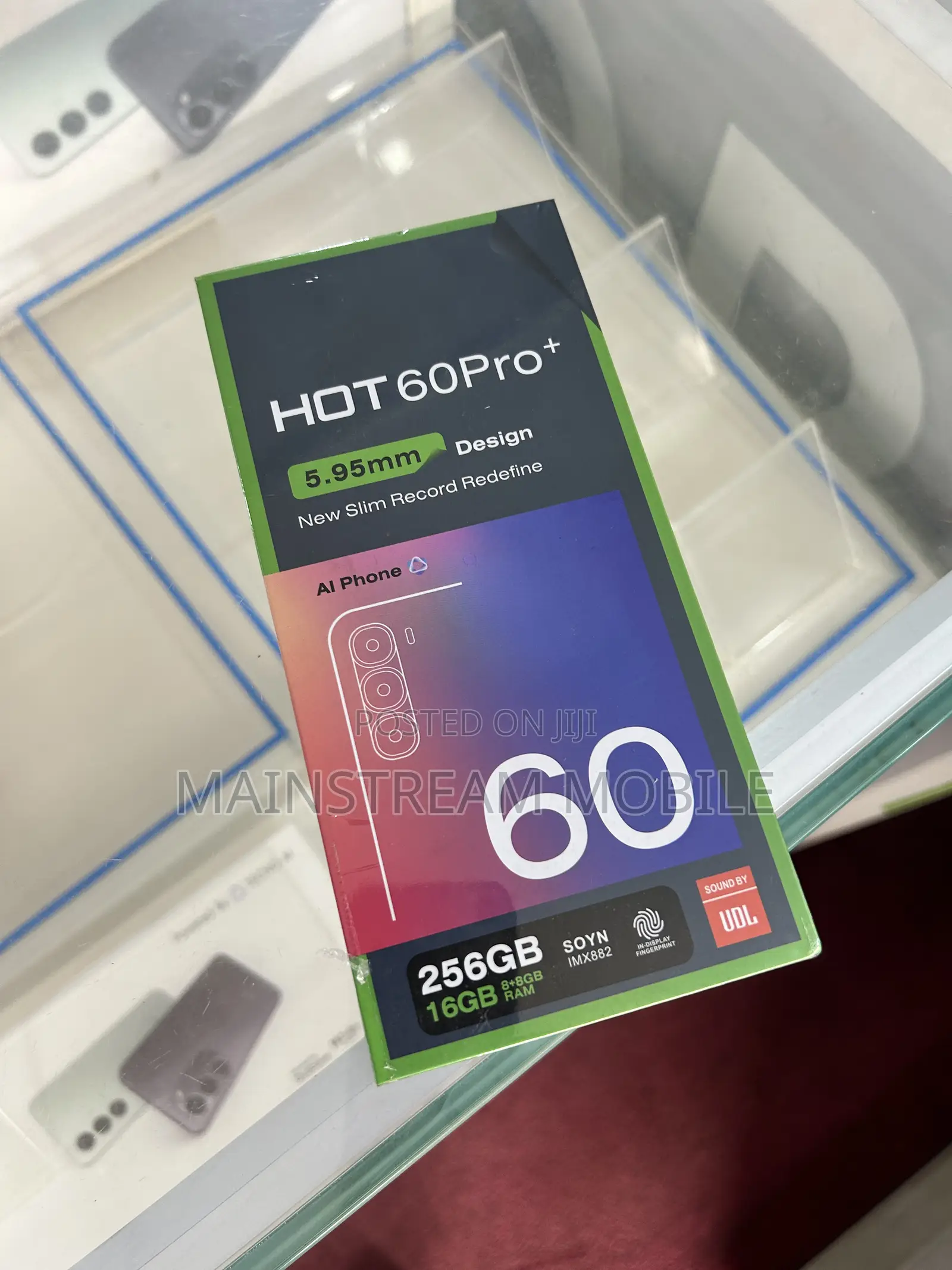 New Infinix Hot 60 Pro+ 256 GB Black