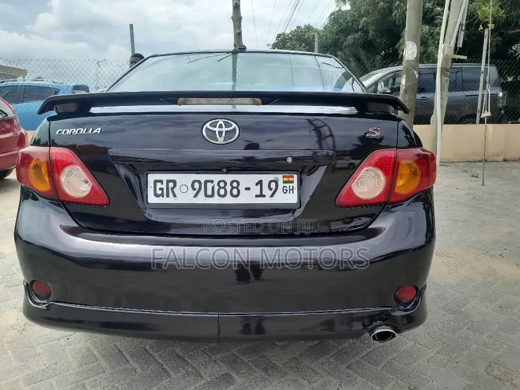 Toyota Corolla S 4dr Sedan (1.8L 4cyl 4A) 2010 Black