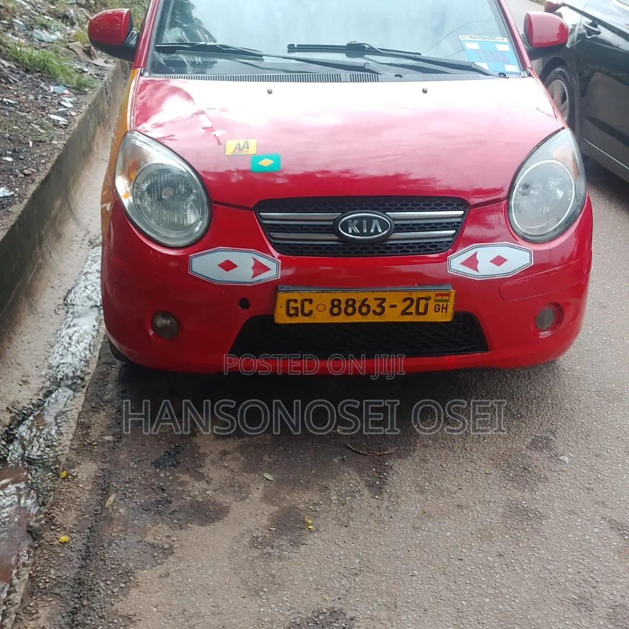 Kia Morning 2010 Red