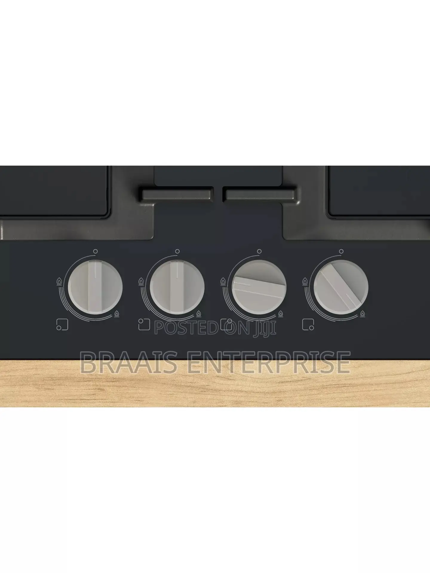Bosch Series 4 Pnp6b6k40 60 Cm Gas Hob - Black