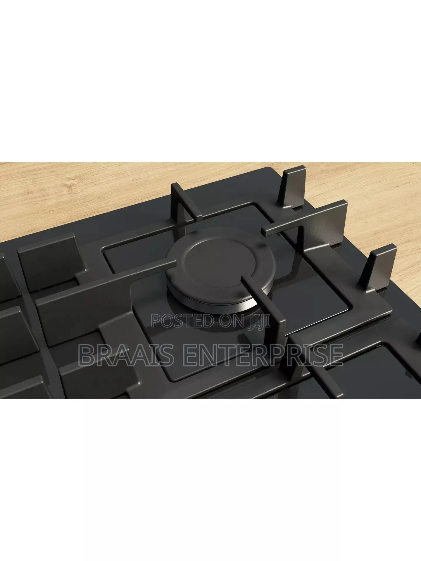 Bosch Series 4 Pnp6b6k40 60 Cm Gas Hob - Black