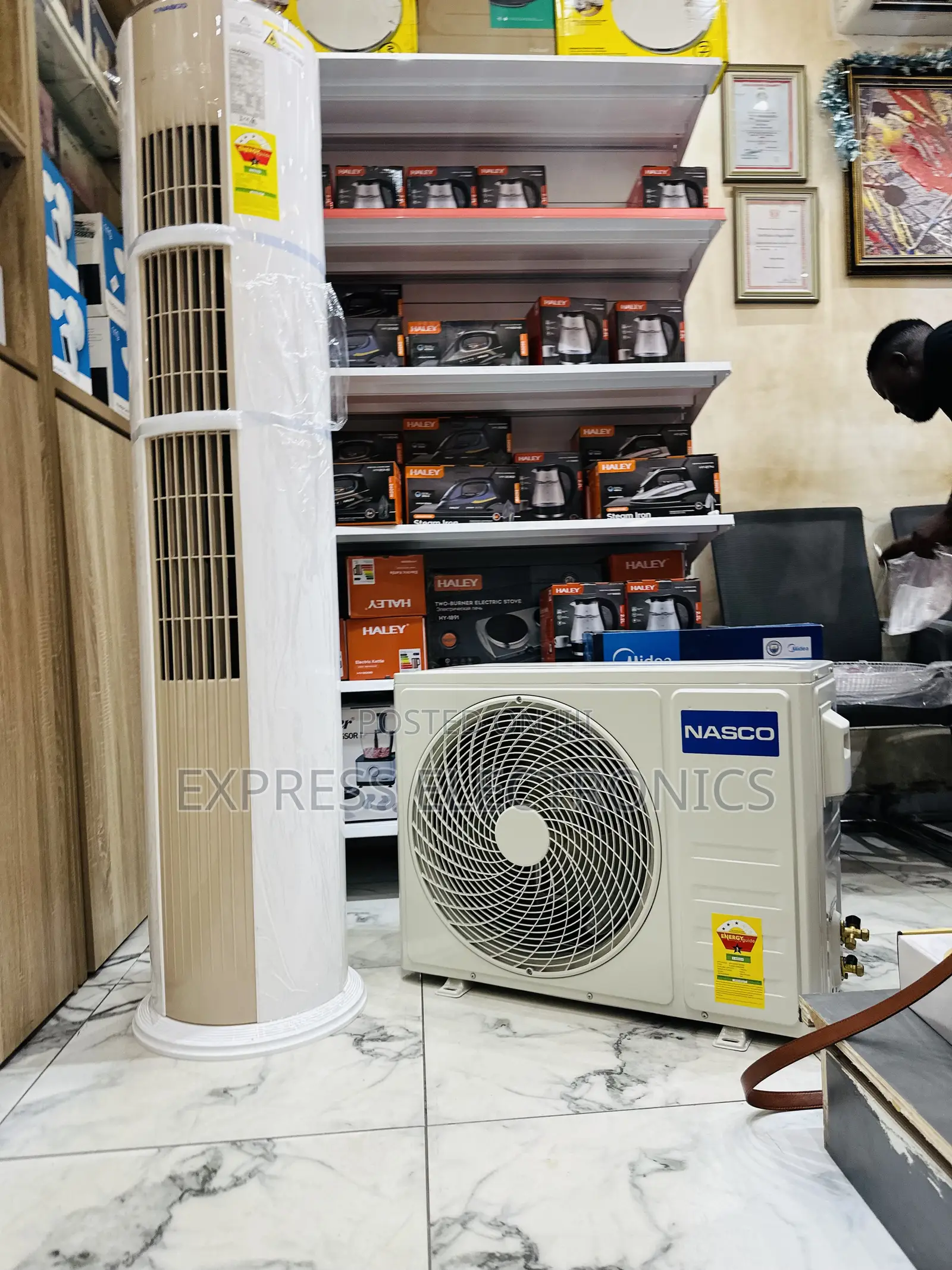 Newly Sealed Nasco Floor Standing Ac 2.0hp Split