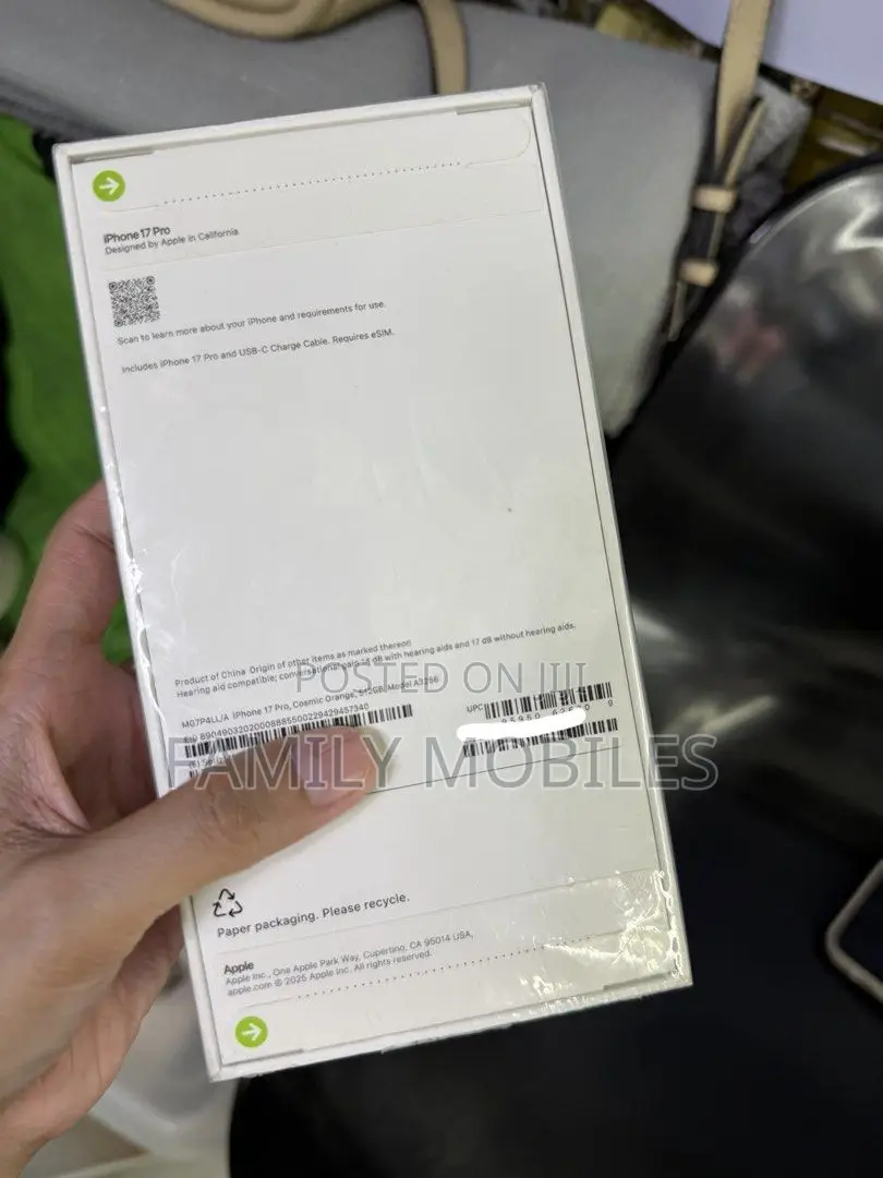 New Apple iPhone 17 Pro Max 1 TB Orange