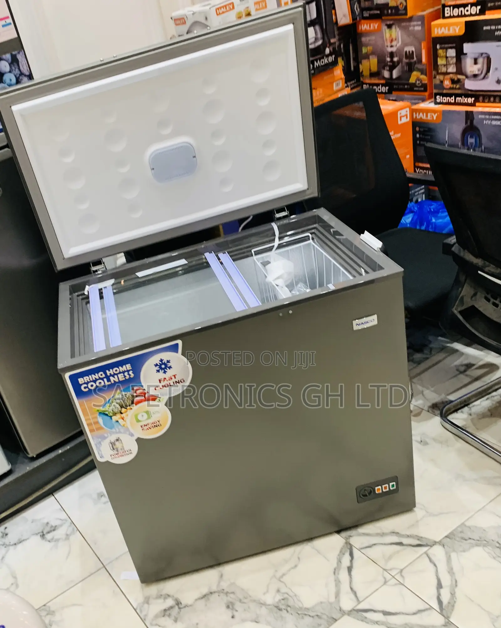 Quality Sleek Nasco 200ltrs Chest Freezer [Nas210]