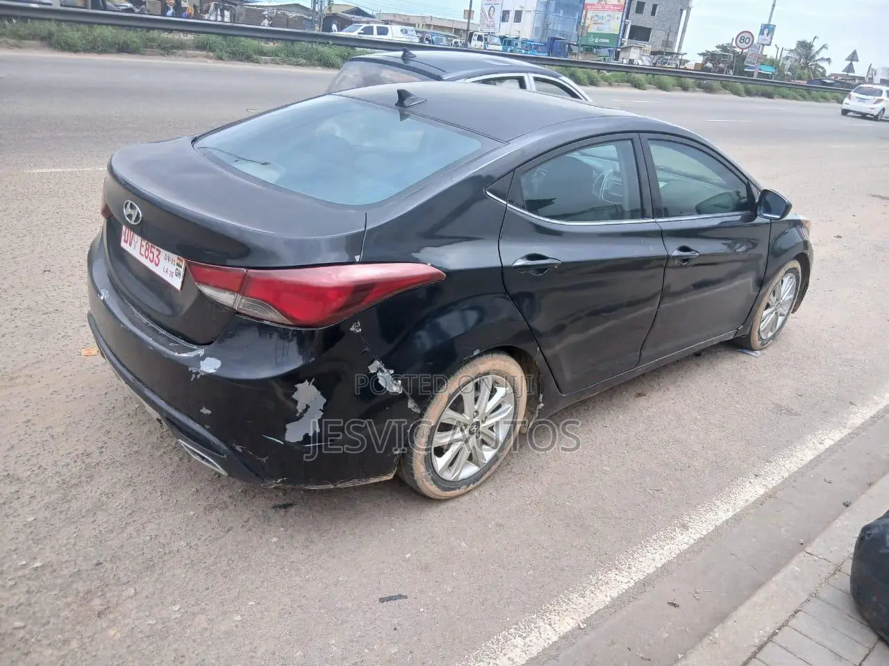 Hyundai Elantra Limited 4dr Sedan (1.8L 4cyl 6A) 2015 Black
