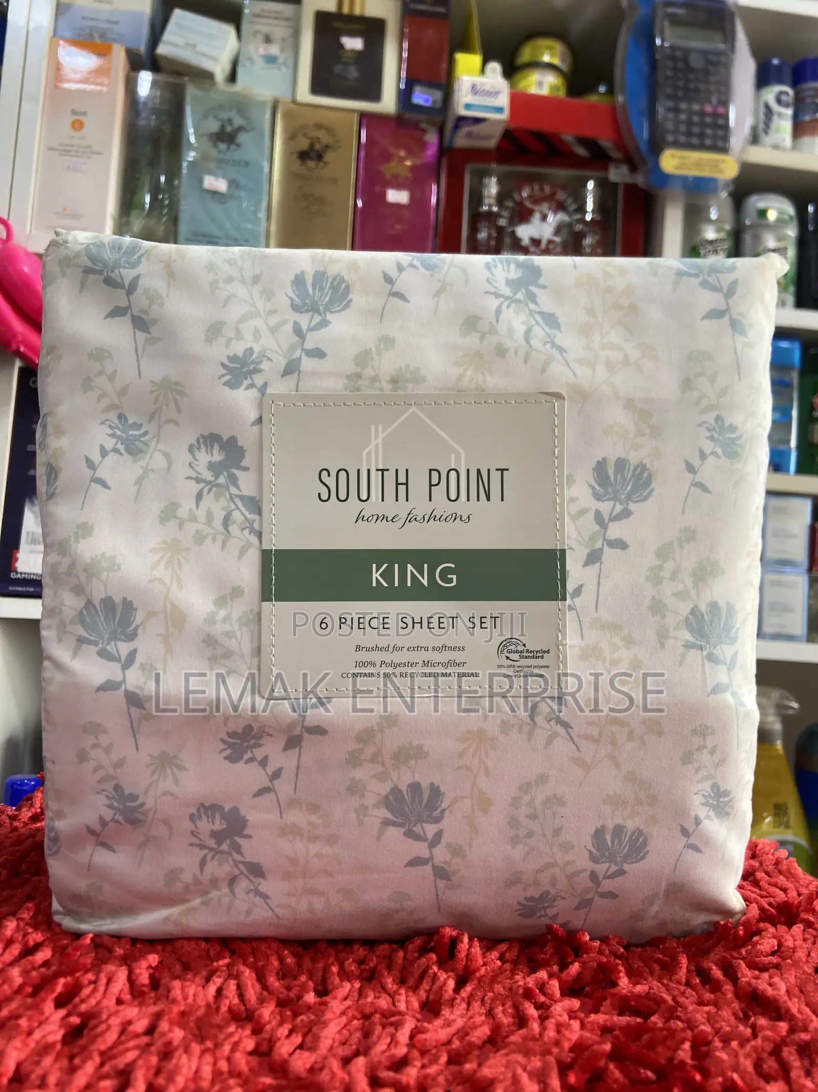 South Point 6 Pieces Bedsheets KING SIZE