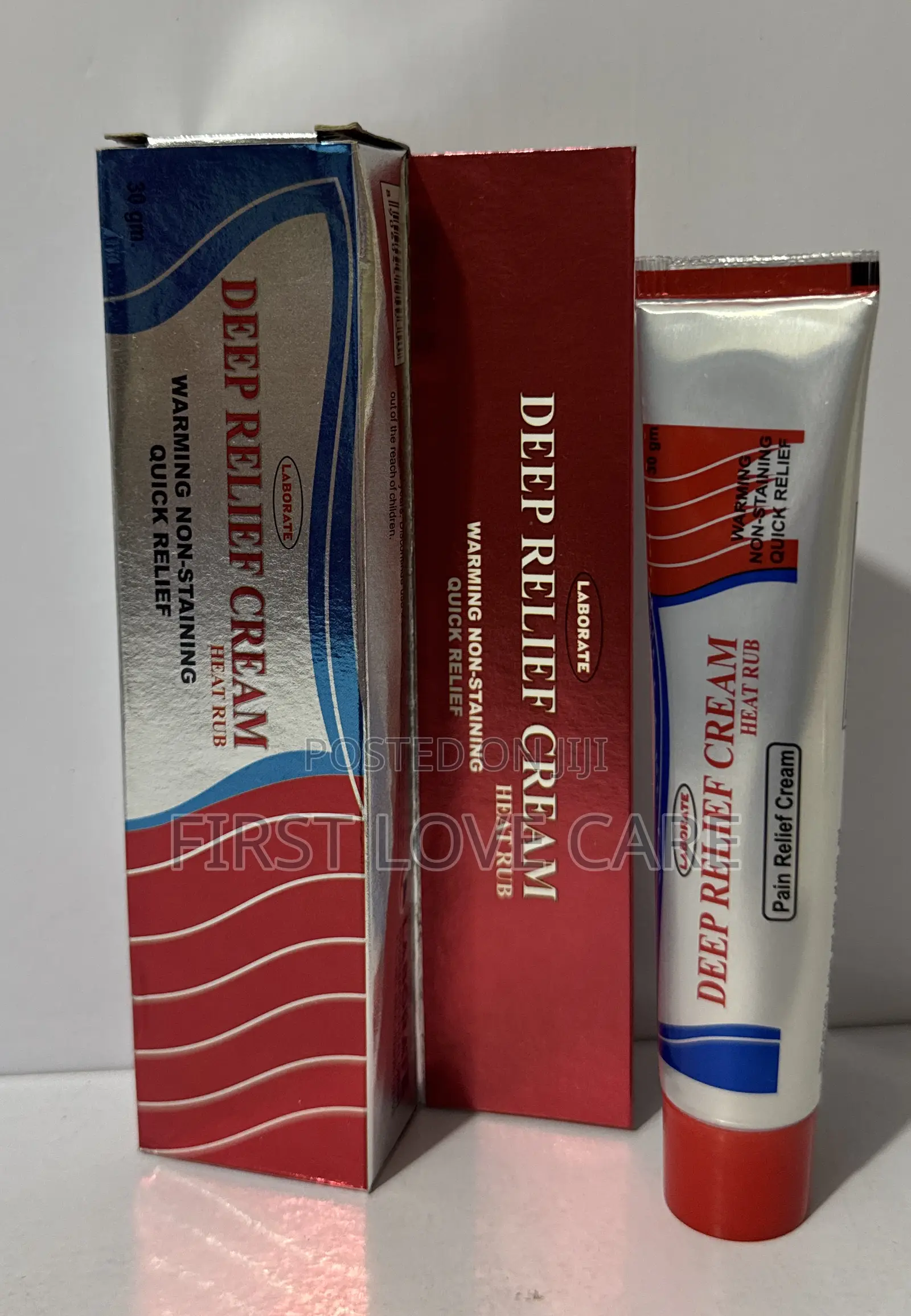 Laborate Deep Relief Cream Heat Rub Warming Non Staining Quick Relief
